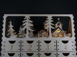 Velký adventní kalendář se zásuvkami - Image 11
