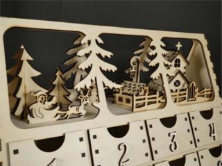 Velký adventní kalendář se zásuvkami - Image 6